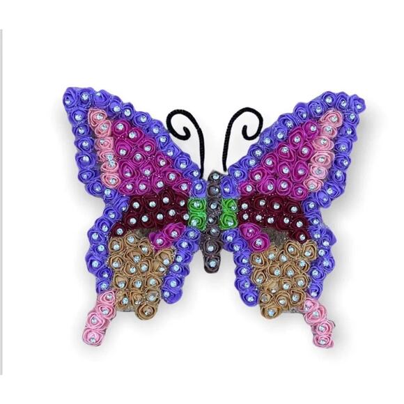 Handmade Butterfly From Roses - Picture 1 of 5